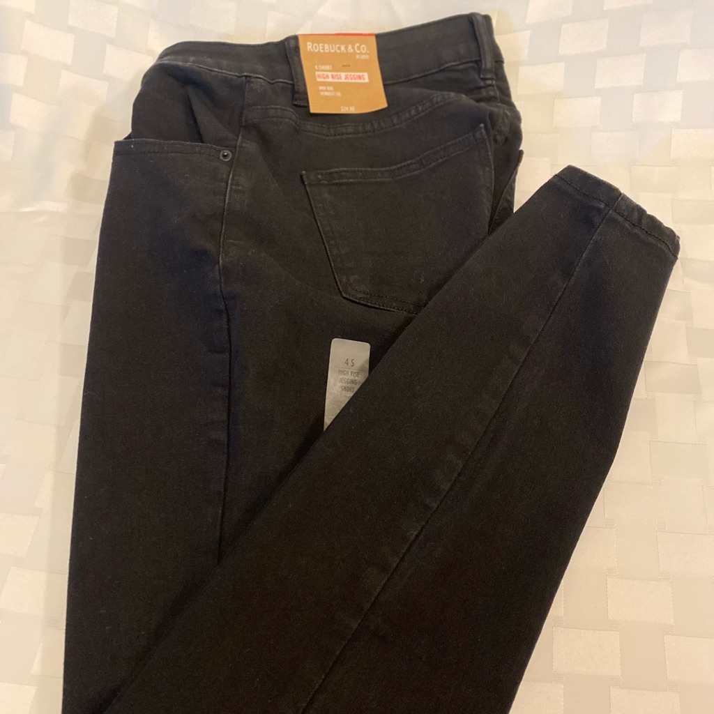Brand New Black Roebuck And Co High Rise Jeggings